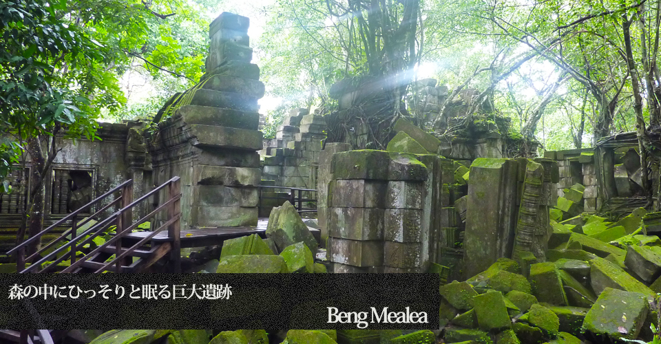 森林の中に浮かぶ巨大石造寺院 アンコールワット