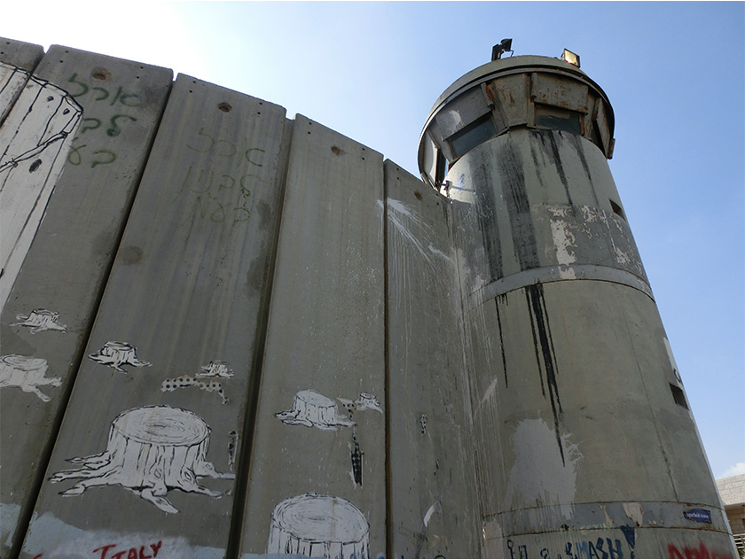 パレスチナ自治区「ベツレヘム」の分離壁